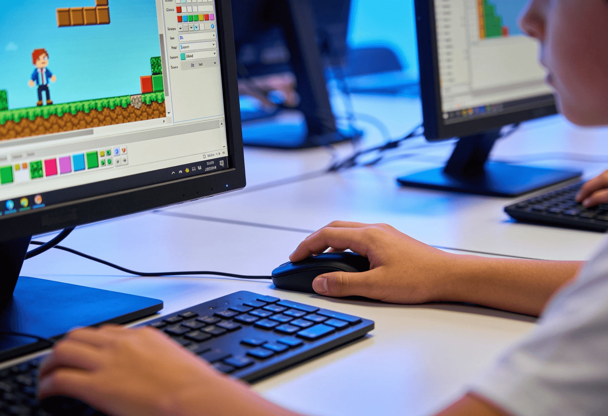 Game Dev на блоках: платформер за 2 недели